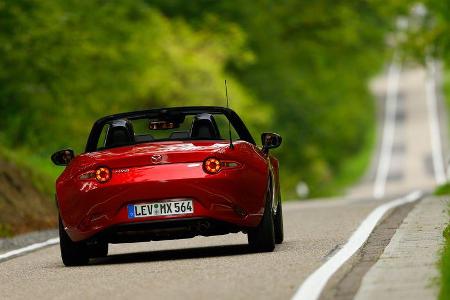 Mazda MX-5 Skyactiv-G 180, Heckansicht