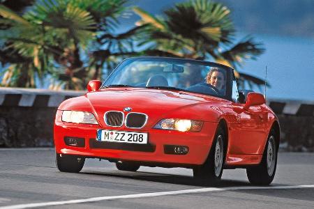 BMW Z3 1.8 Roadster (E36-7), Frontansicht BMW Z3 1.8 Roadster (E36-7), Frontansicht