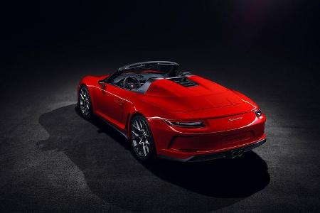 Porsche 911 Speedster Concept Paris 2018 Indisch Rot