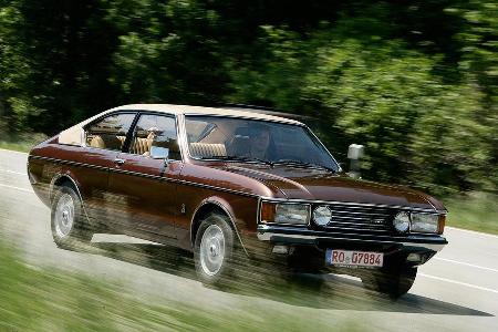 1974 verlor das Granda Coupé den Hüftschwung. Das beige Vinyldach gab es nur für die Schweiz, der Chromgrill ist vom Vorgäng... 1974 verlor das Granda Coupé den Hüftschwung. Das beige Vinyldach gab es nur für die Schweiz, der Chromgrill ist vom Vorgäng...