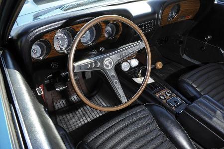 Shelby Mustang GT 500, Baujahr 1969, Cockpit