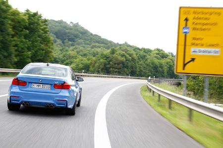 BMW M3, Heckansicht