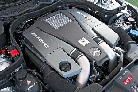 Mercedes E 63 AMG, Motor, Motorblock