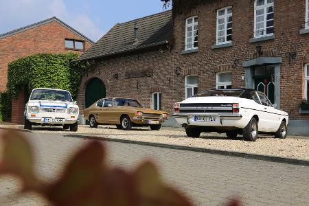 Ford Capri 2300 GT, Taunus 2.0 GXL, Escort RS 2000