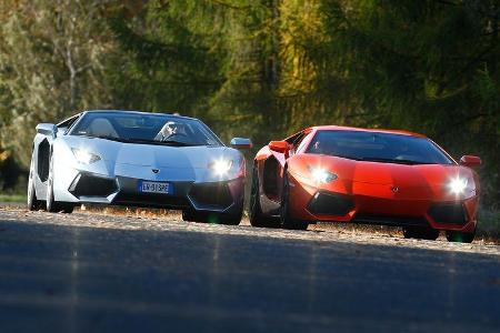 Lamborghini Aventador LP 700-4, Frontansicht