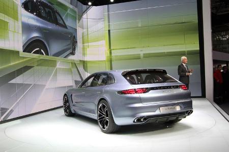 Porsche Panamera Sport Turismo, VW Konzernabend, Autosalon Paris 2012