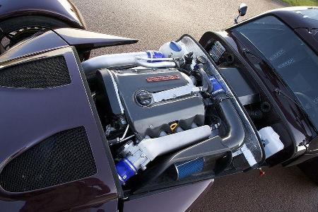 Joop Donkervoort setzt nach wie vor auf den 1,8-Liter-Turbo von Audi.
