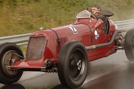 Maserati 8CM von 1934: Der Achtzylinder aus Bologna ist der wildeste Wagen in diesem Trio.