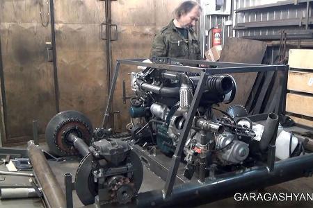 Amphibien-Geländewagen von Alexei Garagashyan