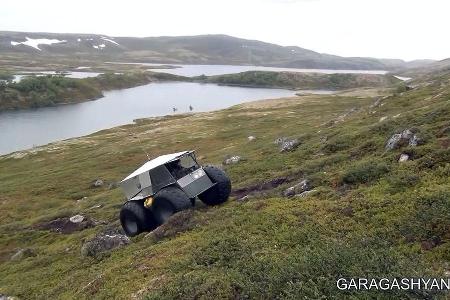 Amphibien-Geländewagen von Alexei Garagashyan