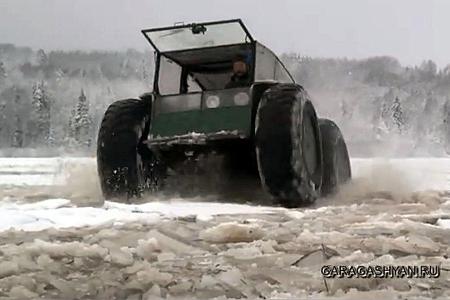 Amphibien-Geländewagen von Alexei Garagashyan