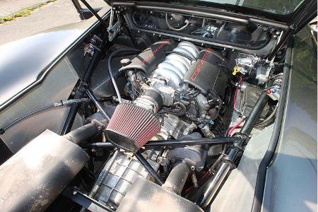 Leistungsspritze: Der LS1-Achtzylinder aus der Corvette C5 leistet im GTM Supercar 380 PS.