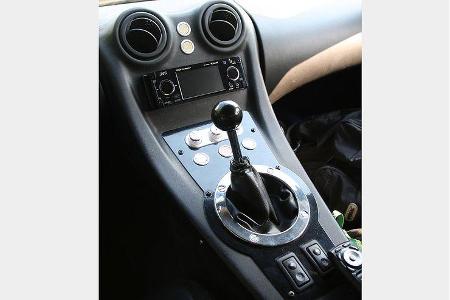 Das Getriebe stammt aus einem Porsche 911 des Typs 993.