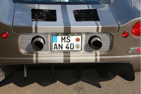 Der im Heck platzierte Corvette C5 Motor entfaltet sich tonal sehr präsent.