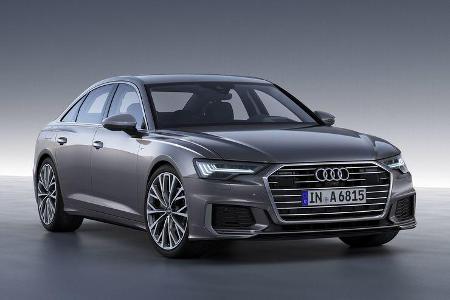 Audi A6 Limousine 50 TDI Quattro grau (2018)