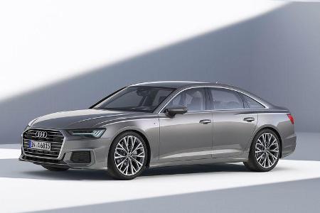 Audi A6 Limousine 50 TDI Quattro grau (2018)