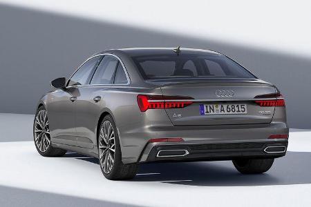 Audi A6 Limousine 50 TDI Quattro grau (2018)