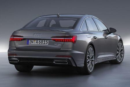Audi A6 Limousine 50 TDI Quattro grau (2018)