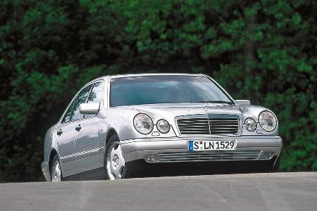 Mercedes E-Klasse (W210), Frontansicht Mercedes E-Klasse (W210), Frontansicht