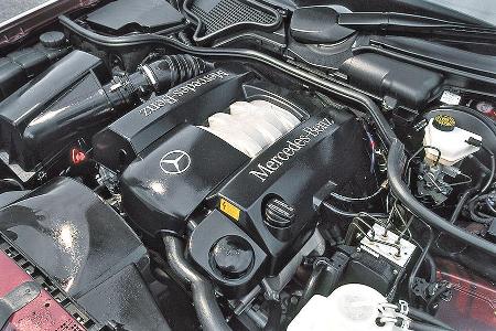 Mercedes E-Klasse (W210), Motor