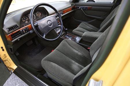 Mercedes-Benz 560 SEL, Fahrersitz
