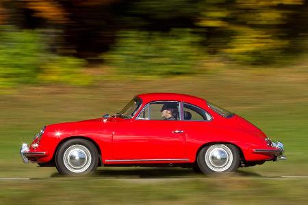 Porsche 356 C, Seitenansicht