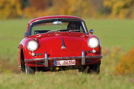 Porsche 356 C, Frontansicht