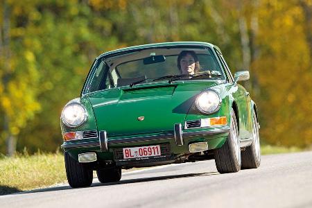 Porsche 911 T 2.4, Frontansicht