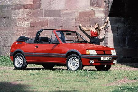 Peugeot 205 GTI, Frontansicht