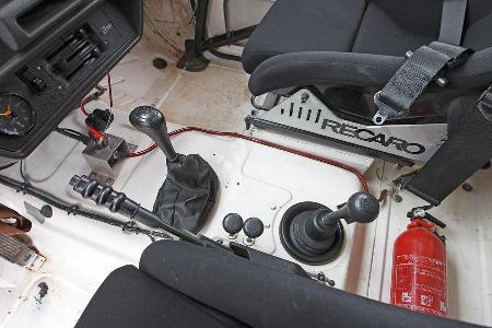Mercedes 280 GE Dakar, Schalthebel