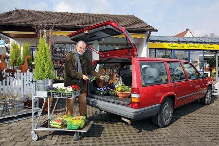 Volvo 740 Kombi, Kofferraum, Heckklappe