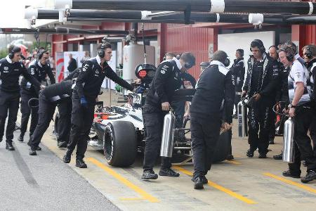 Jenson Button - McLaren - Formel 1-Test - Barcelona - 24. Februar 2016