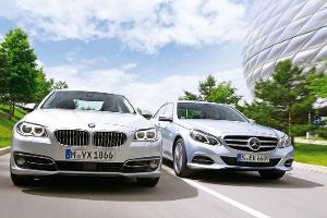 BMW 530d und Mercedes E 350 Bluetec im Vergleich