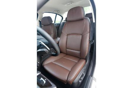 BMW 530d, Fahrersitz