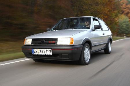 VW Polo G40 in Fahrt von vorne