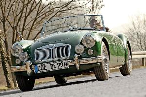 MGA und MGB Fahrbericht