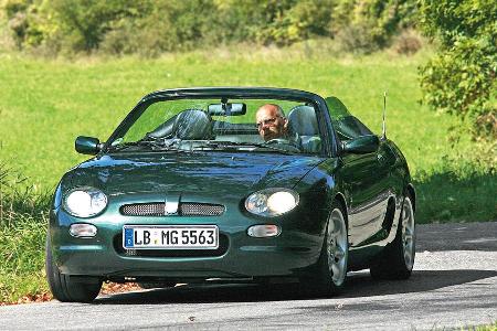 MG F, Frontansicht