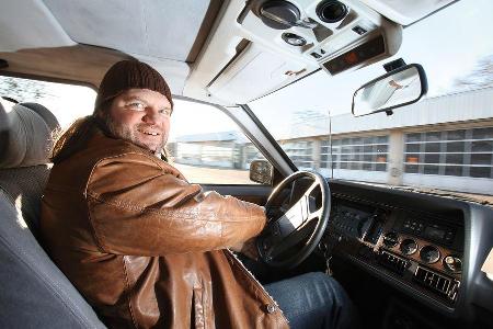 Ford Granada 2.8i Ghia Turnier, Cockpit, Ulf Schlotterbeck