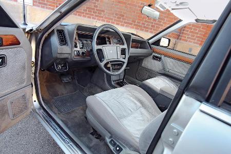 Ford Granada 2.8i Ghia Turnier, Cockpit, Fahrersitz
