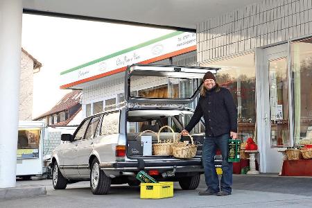 Ford Granada 2.8i Ghia Turnier, Heckklappe, Kofferraum
