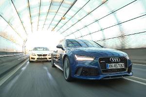 RS 7 Performance vs. M6 Gran Coupé Competition