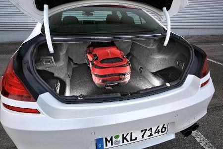 BMW M6 Gran Coup, Kofferraum