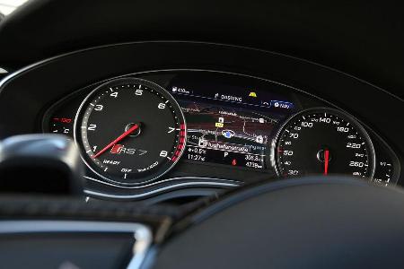Audi RS 7 Sportback, Rundinstrumente