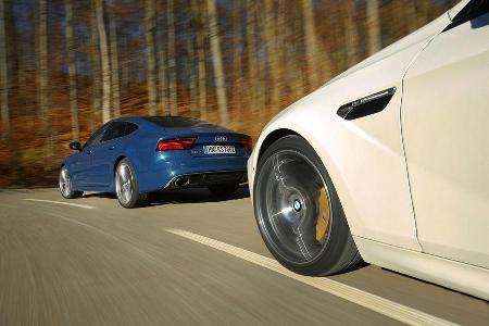 Audi RS 7 Sportback, BMW M6 Gran Coup, Impression