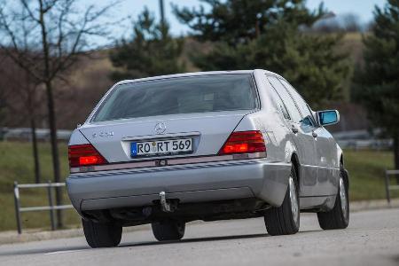 Mercedes-Benz 400 SEL, Heckansicht