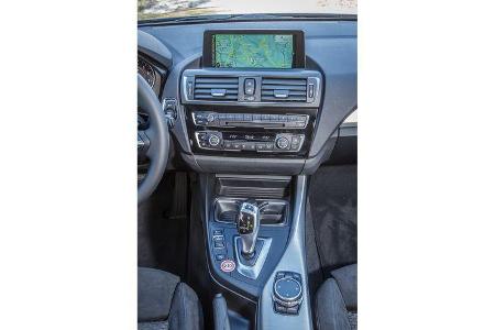 BMW 120i, Mittelkonsole