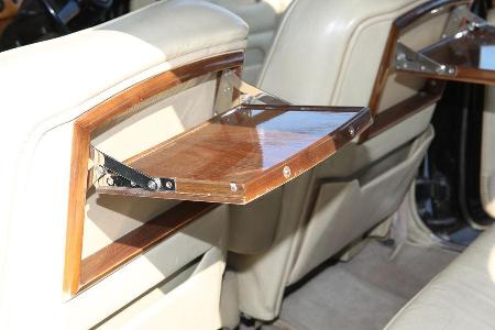 Rolls-Royce Silver Shadow, Abstelltisch, Innenraum