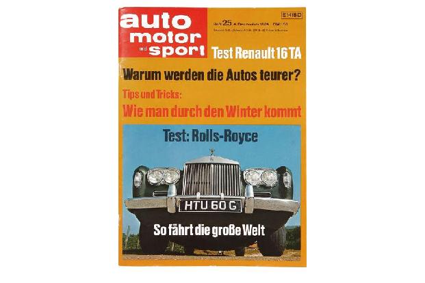 Rolls-Royce Silver Shadow, Alter Artikel