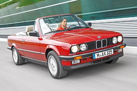 BMW 325i Cabrio, Frontansicht