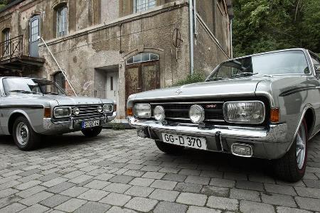 Opel Rekord Sprint, Ford 17M RS, Khlergrill
